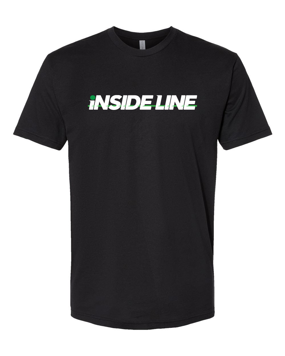 InsideLine Logo T-Shirt, Short Sleeve Black