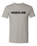 InsideLine Logo T-Shirt, Short Sleeve Grey